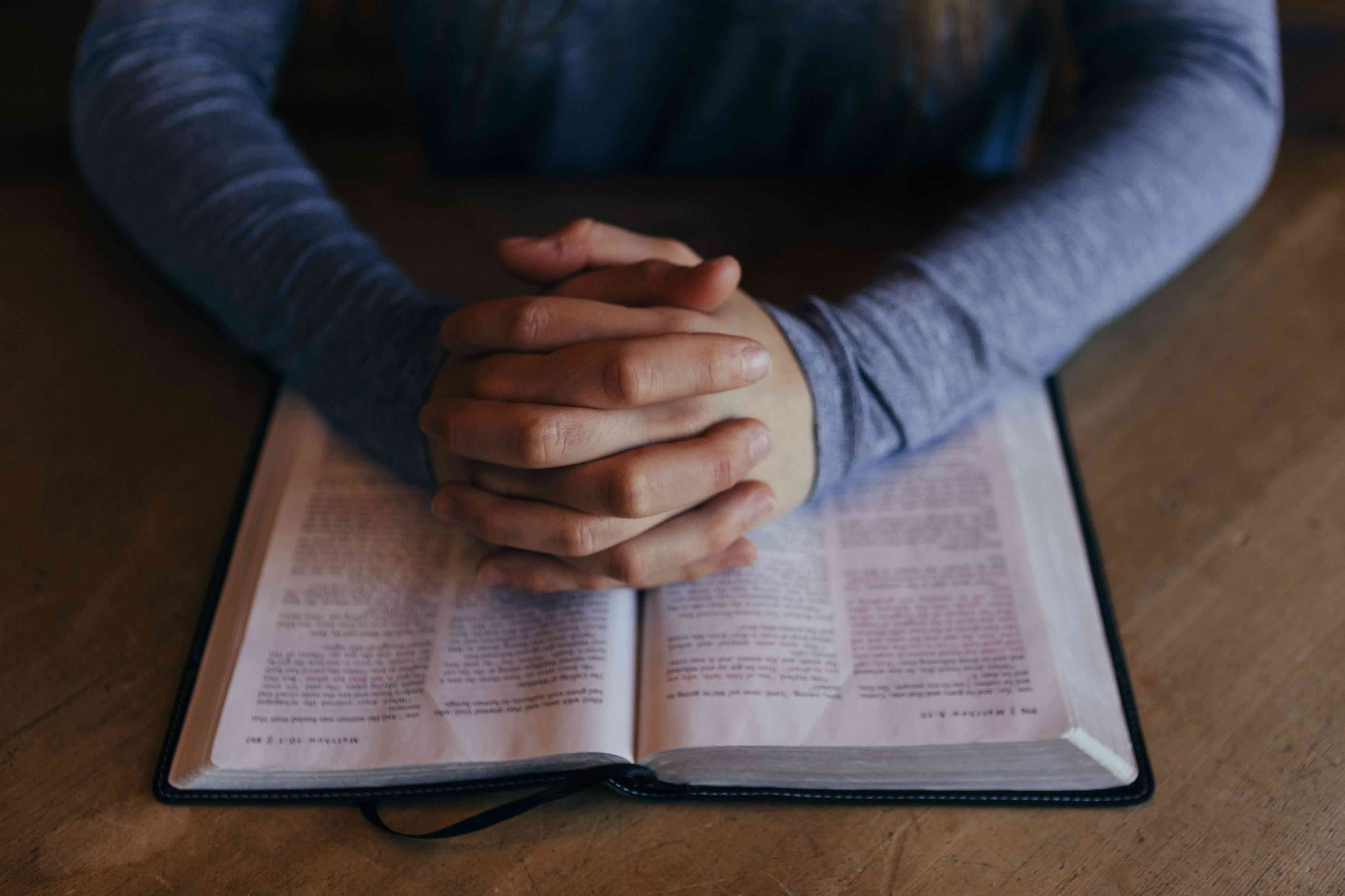 Praying with Bible for web