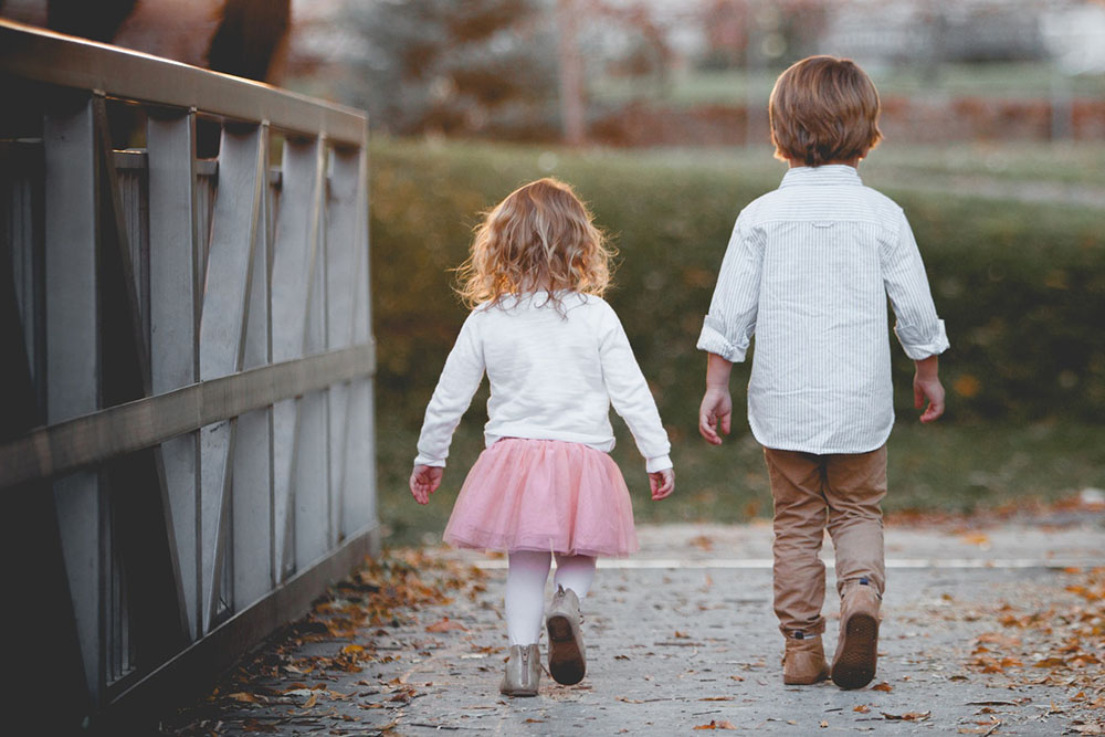 children walking copy